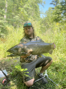 Trout runs on Michigan waves